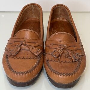 Vintage Dexter Beacon Hill Tassle Loafers Women's Size 6.5 Soft Leather Brown